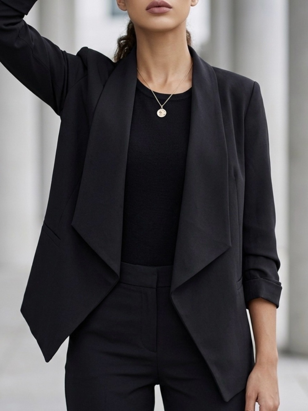 Chic Black Women's Blazer